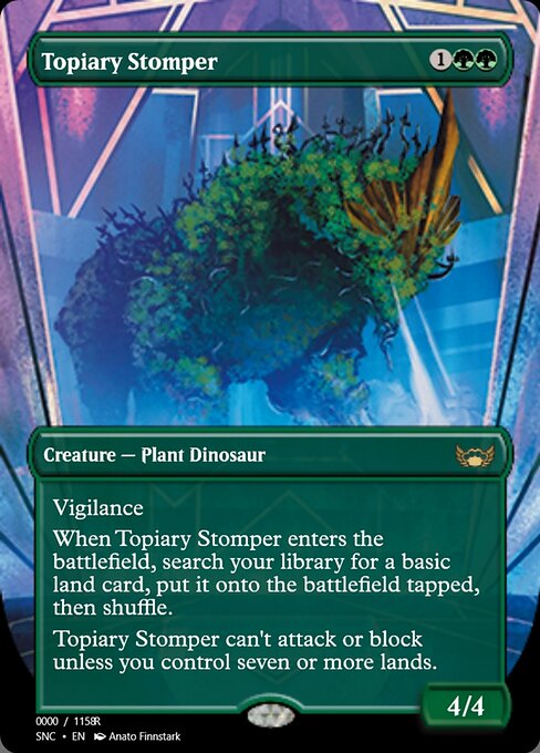 Topiary Stomper from Magic Online Promos