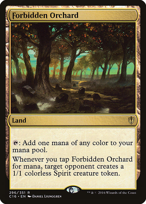Forbidden Orchard from Commander 2016