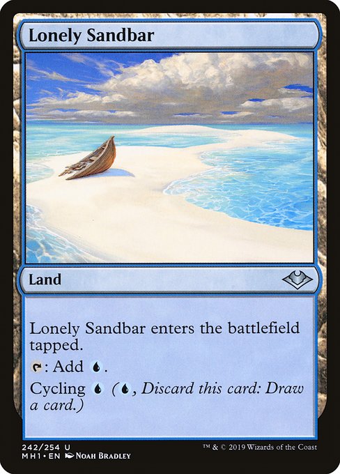 Lonely Sandbar from Modern Horizons