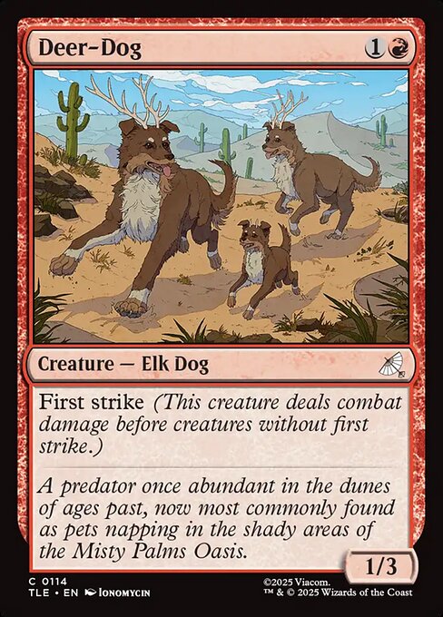 Deer-Dog from Avatar: The Last Airbender Eternal