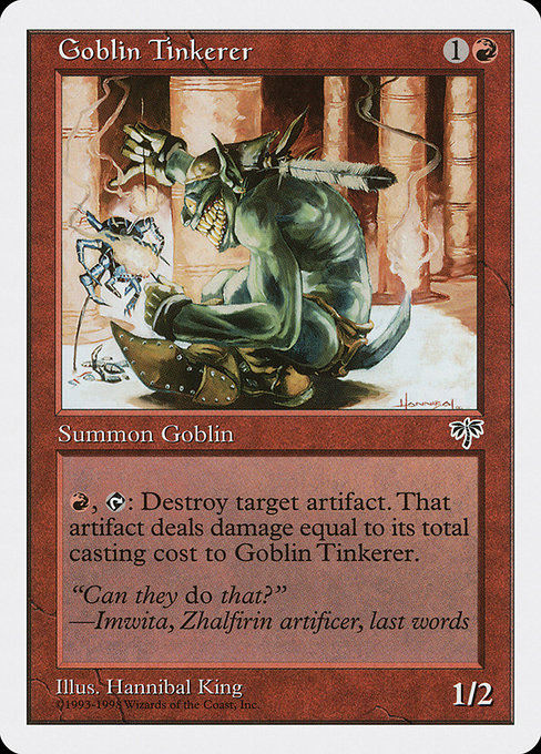Goblin Tinkerer highlighted card art