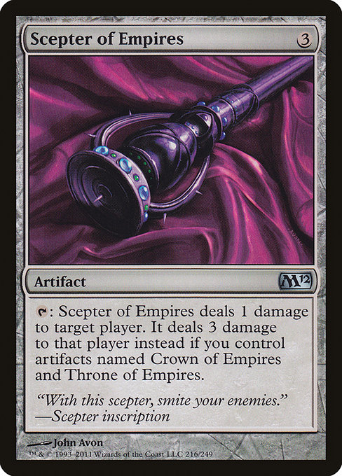 Scepter of Empires highlighted card art