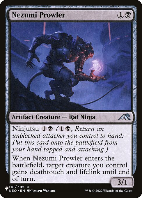 Nezumi Prowler highlighted card art