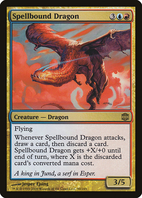 Spellbound Dragon from Alara Reborn