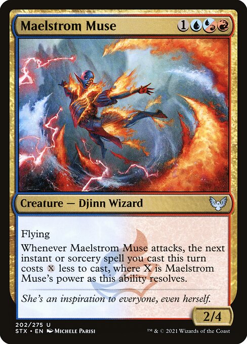 Maelstrom Muse highlighted card art