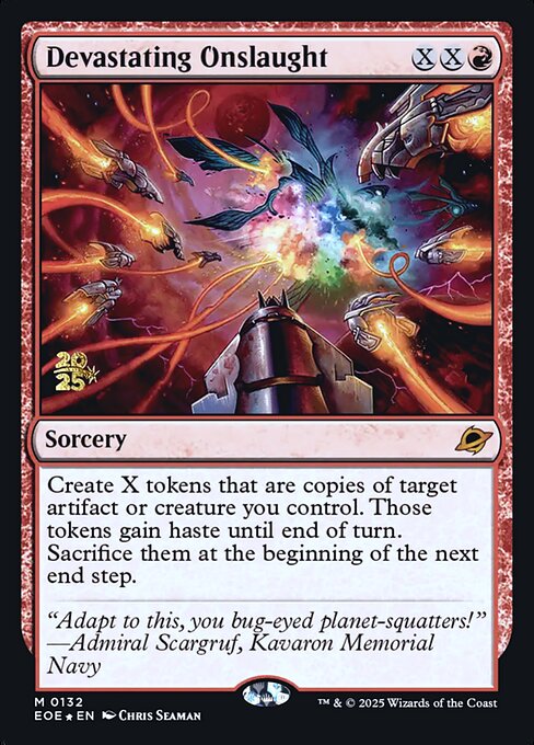 Devastating Onslaught from Edge of Eternities Promos