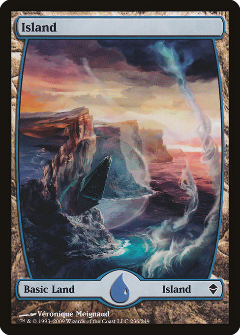 Island from Zendikar