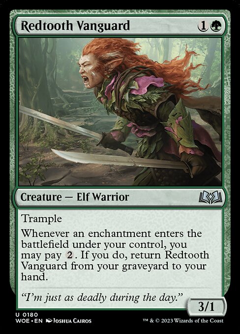 Redtooth Vanguard highlighted card art