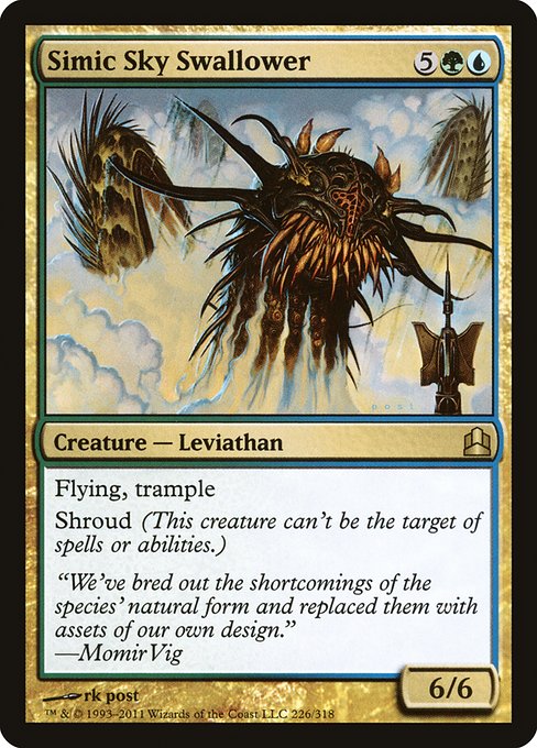 Simic Sky Swallower from Commander 2011