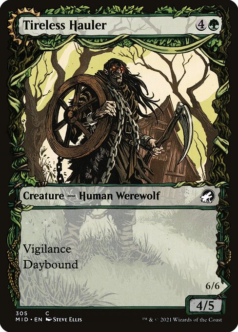 Tireless Hauler // Dire-Strain Brawler from Innistrad: Midnight Hunt