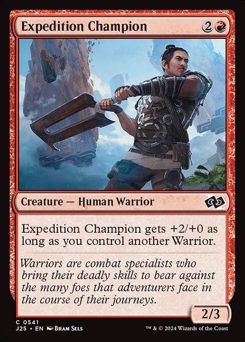Expedition Champion highlighted card art