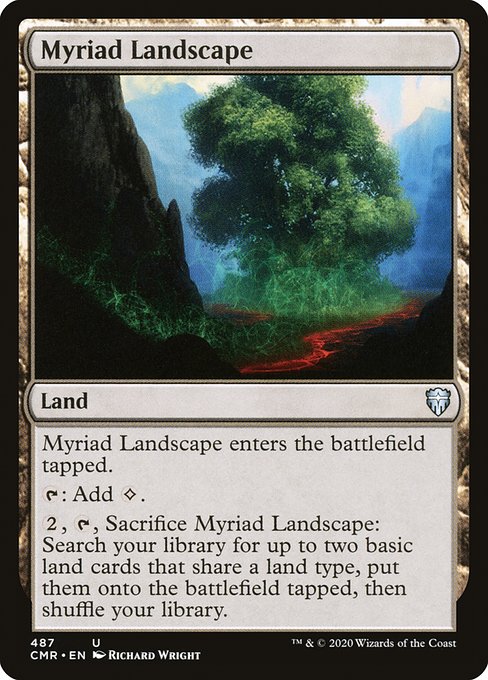 Myriad Landscape from Commander Legends