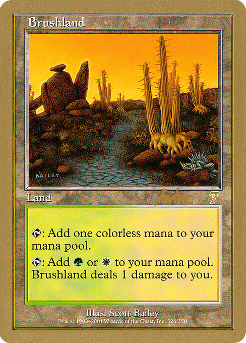 Brushland from World Championship Decks 2002