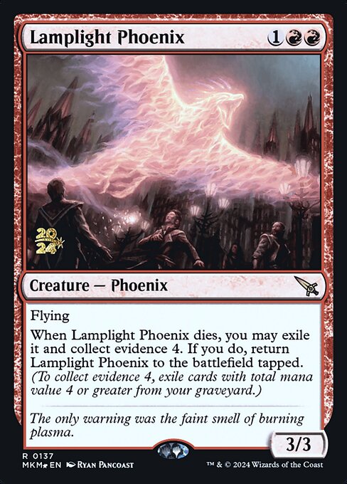 Lamplight Phoenix from Murders at Karlov Manor Promos