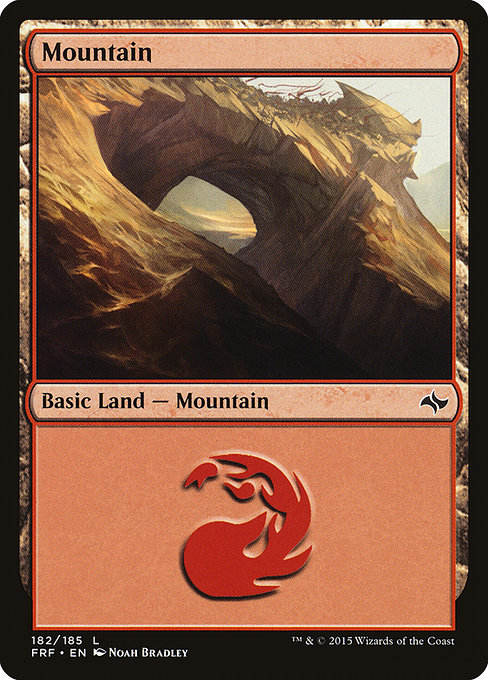 Mountain from Fate Reforged