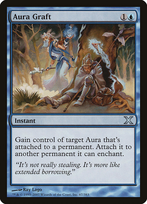 Aura Graft highlighted card art
