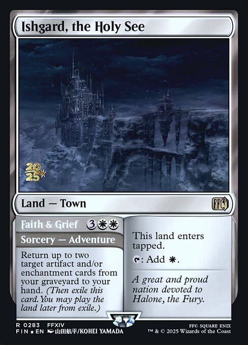 Ishgard, the Holy See // Faith & Grief from Final Fantasy Promos