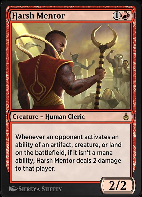 Harsh Mentor from Amonkhet Remastered