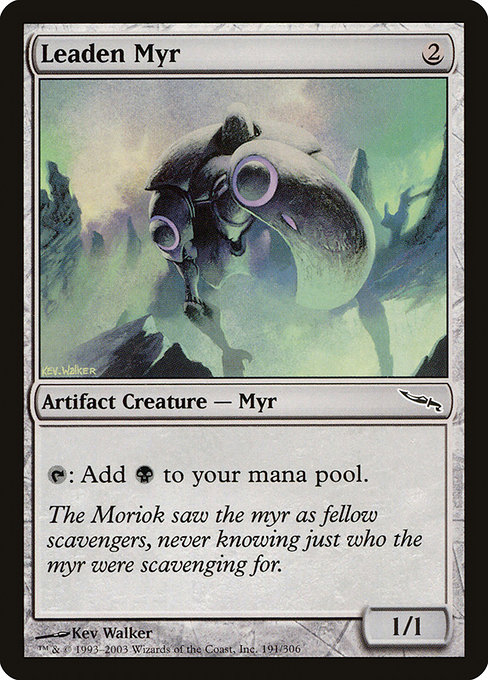 Leaden Myr from Mirrodin