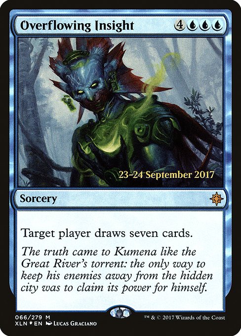 Overflowing Insight from Ixalan Promos