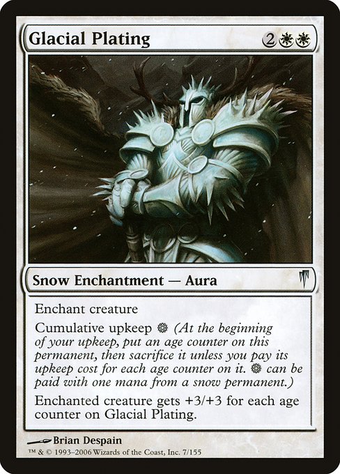 Glacial Plating highlighted card art