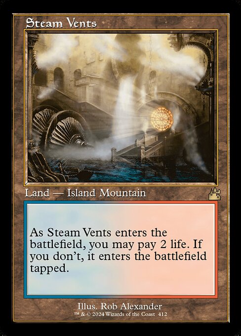 Steam Vents from Ravnica Remastered