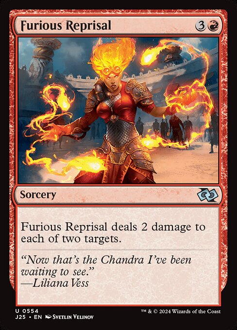 Furious Reprisal highlighted card art