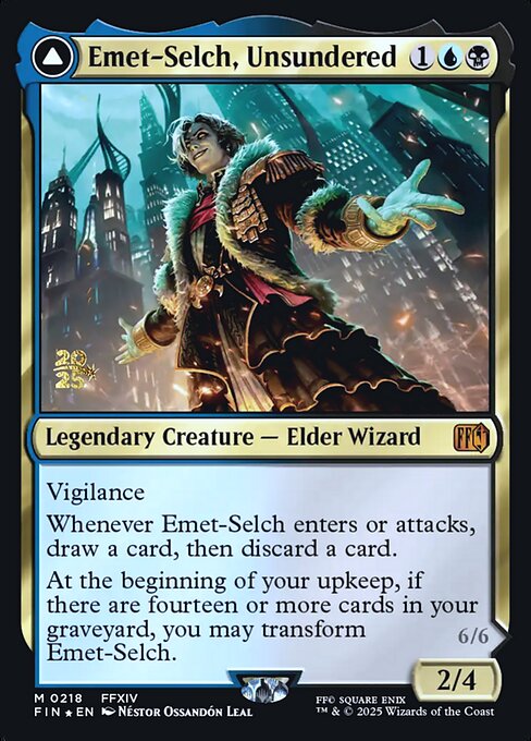 Emet-Selch, Unsundered // Hades, Sorcerer of Eld from Final Fantasy Promos