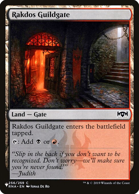 Rakdos Guildgate from The List
