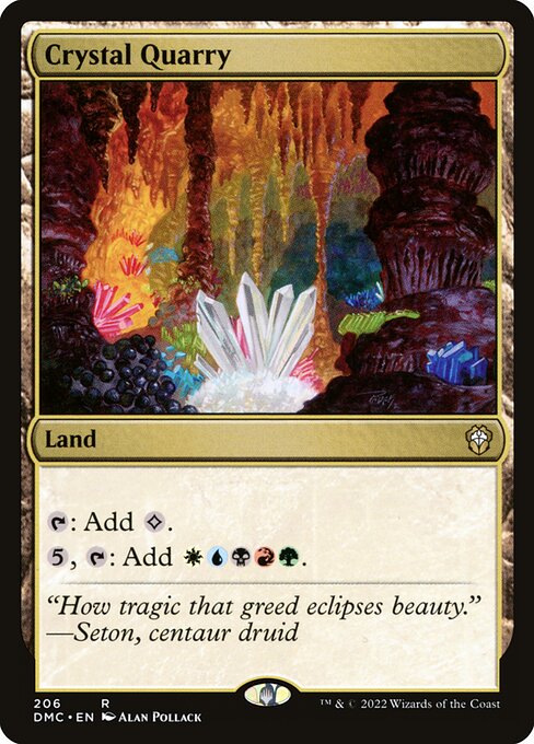 Crystal Quarry from Dominaria United Commander
