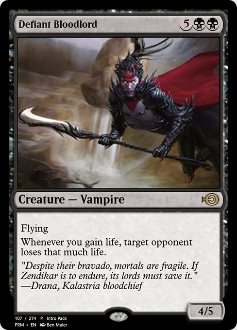 Defiant Bloodlord from Magic Online Promos