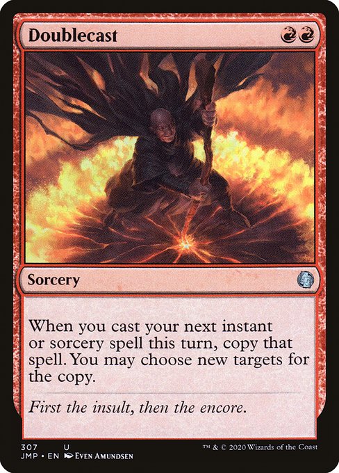 Doublecast highlighted card art