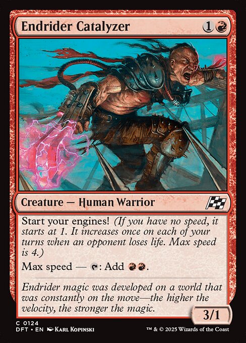 Endrider Catalyzer highlighted card art