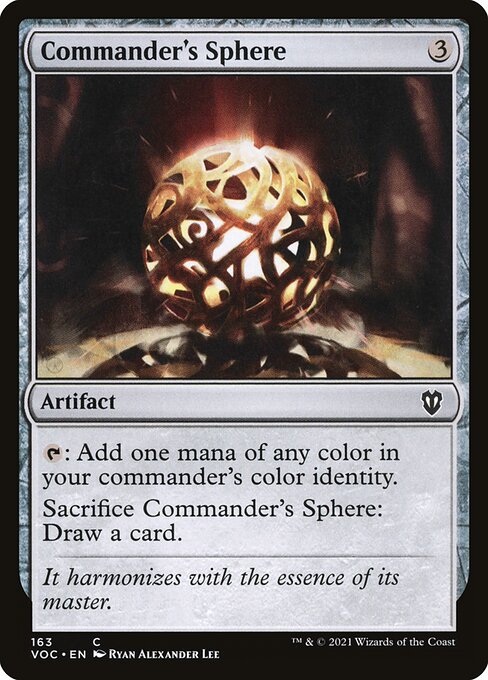 Commander's Sphere from Crimson Vow Commander