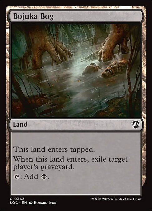 Bojuka Bog highlighted card art