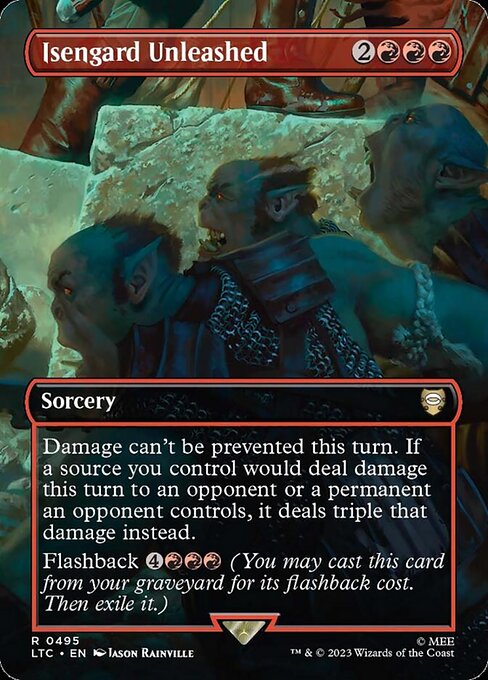 Isengard Unleashed highlighted card art
