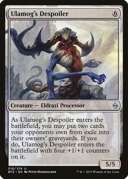 Ulamog's Despoiler highlighted card art