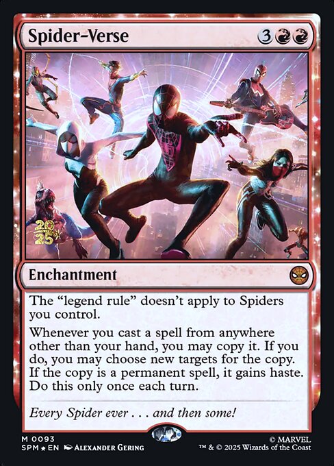 Spider-Verse highlighted card art