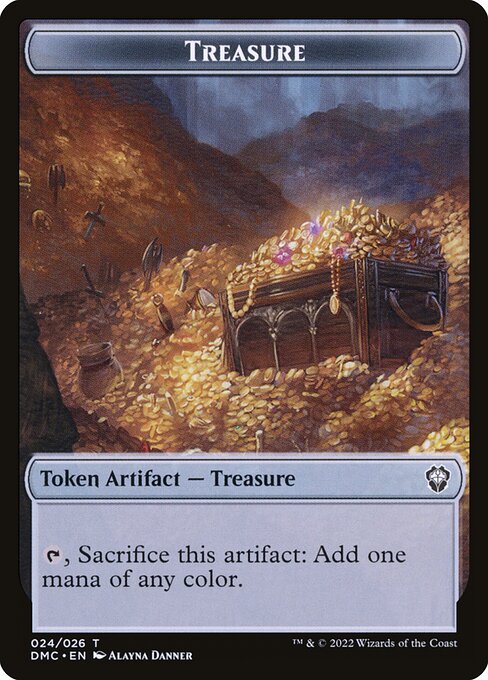 Treasure from Dominaria United Tokens