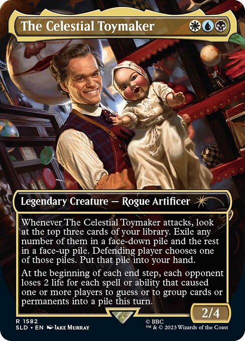 The Celestial Toymaker highlighted card art