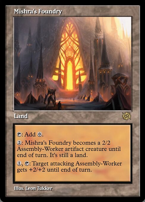 Mishra's Foundry highlighted card art