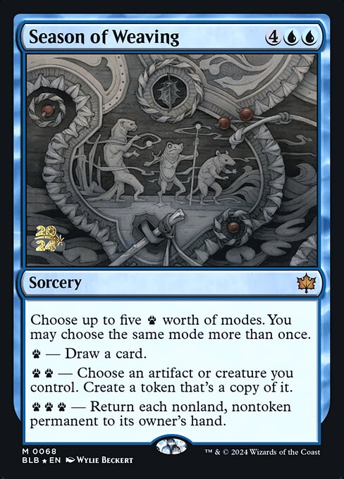 Season of Weaving from Bloomburrow Promos