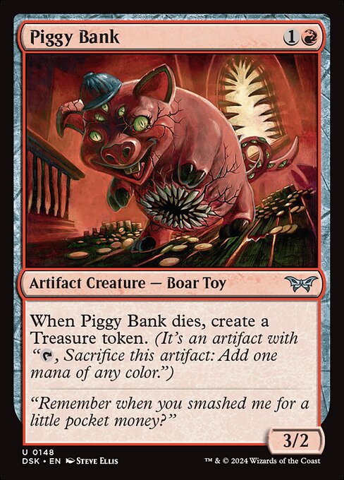 Piggy Bank highlighted card art