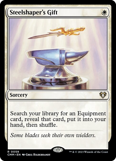 Steelshaper's Gift from Commander Masters