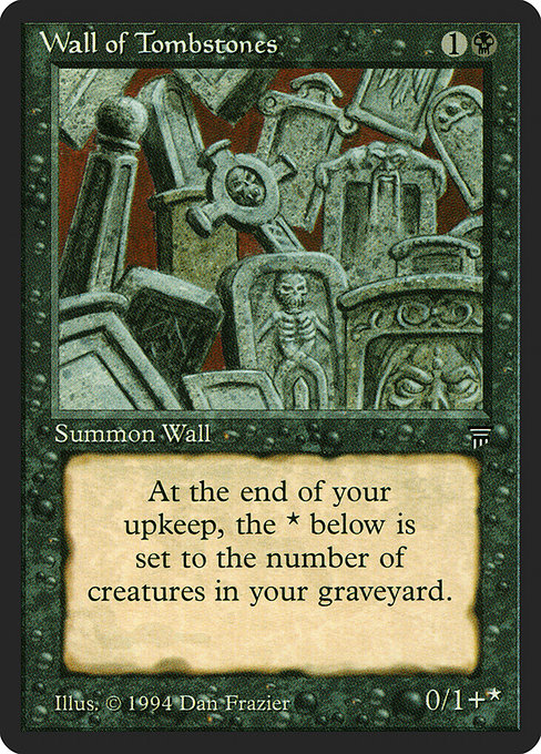 Wall of Tombstones highlighted card art