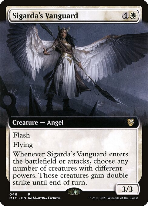 Sigarda's Vanguard highlighted card art