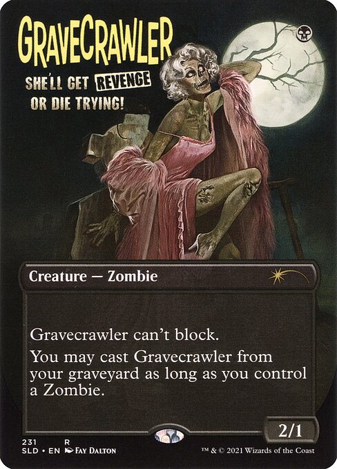 Gravecrawler from Secret Lair Drop