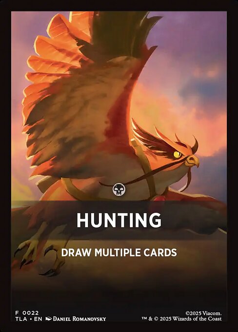 Hunting from Avatar: The Last Airbender Jumpstart Front Cards