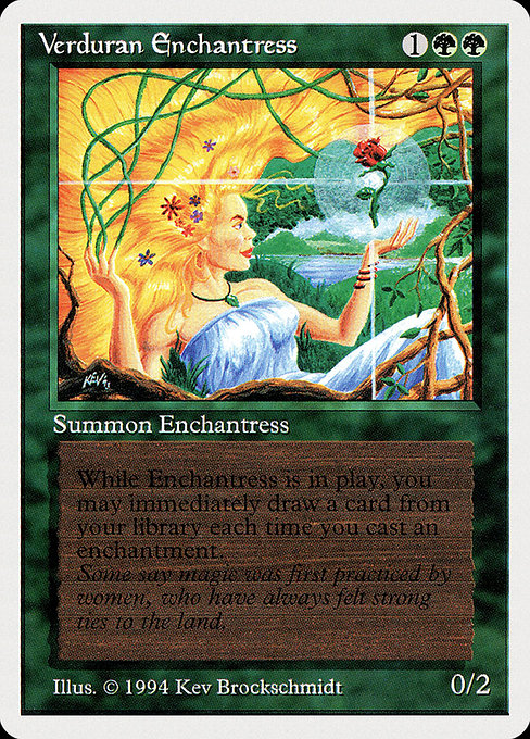 Verduran Enchantress from Summer Magic / Edgar