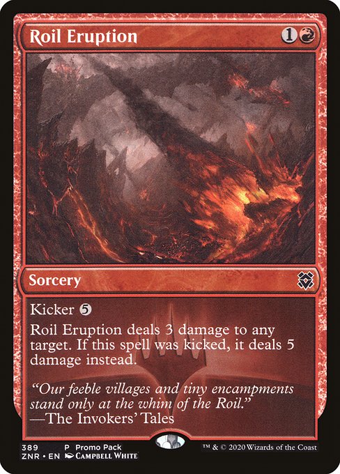 Roil Eruption from Zendikar Rising